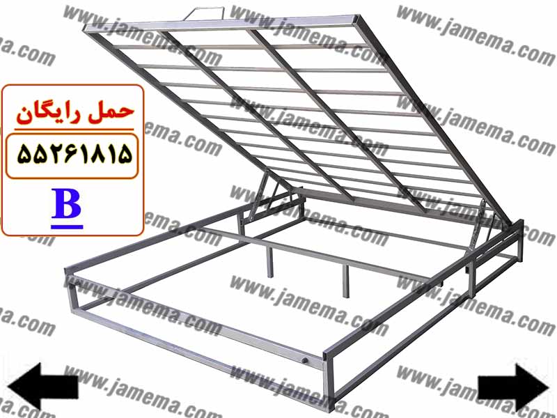 سرویس خواب - جک تخت مدل B