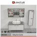 مکانیزم تک درب آویز از بالا برای روشویی آینه خور M03 6320