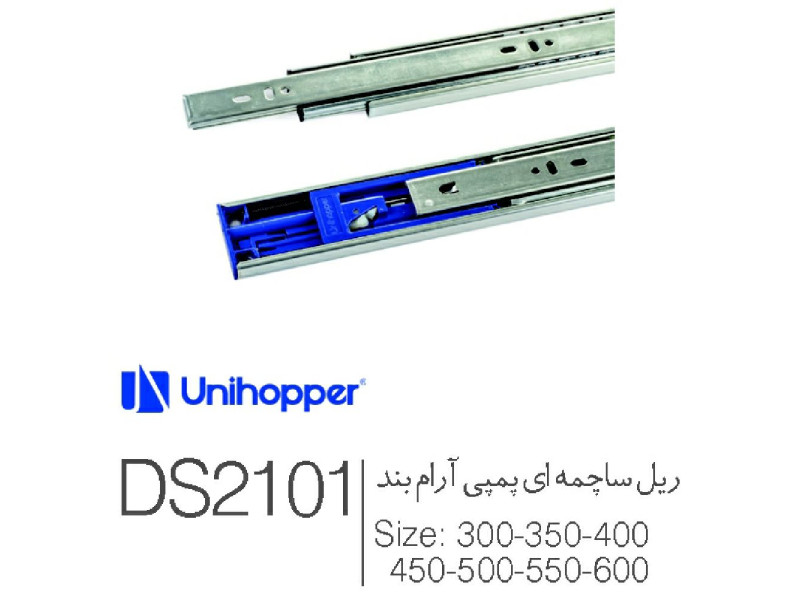 ریل ساچمه ای پمپی آرام بند DS2101