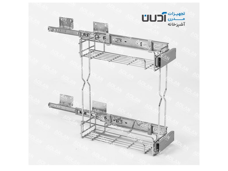 سبد مواد شوینده پهلو عمق کم - مدل ستین۲