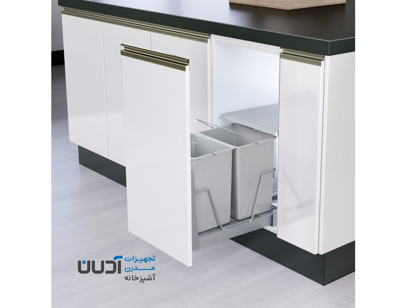 سطل زباله - مدل آکو - کد A815