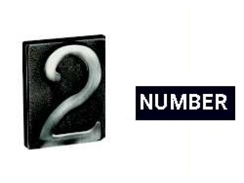 پلاک درب مدل: number